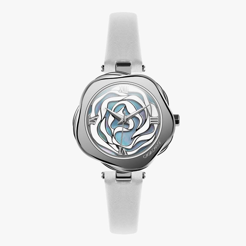 Ciga Design Denmark Rose Leather Strap Quartz