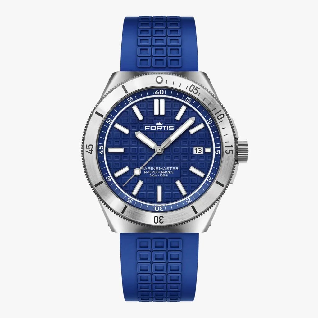 Fortis Marinemaster M-40 - Ocean Blue / Horizon Strap