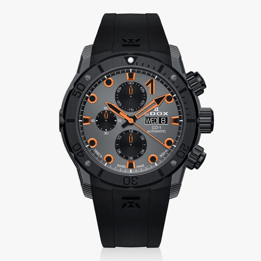 Edox CO-1 Carbon Chronograph Automatic
