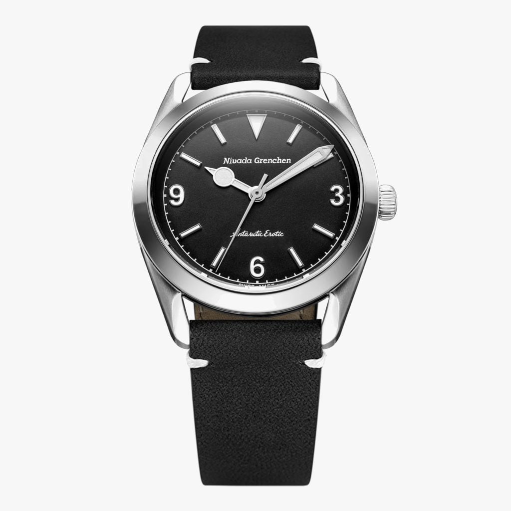 Nivada Antarctic Erotic - Black - Black Leather with White Stitching