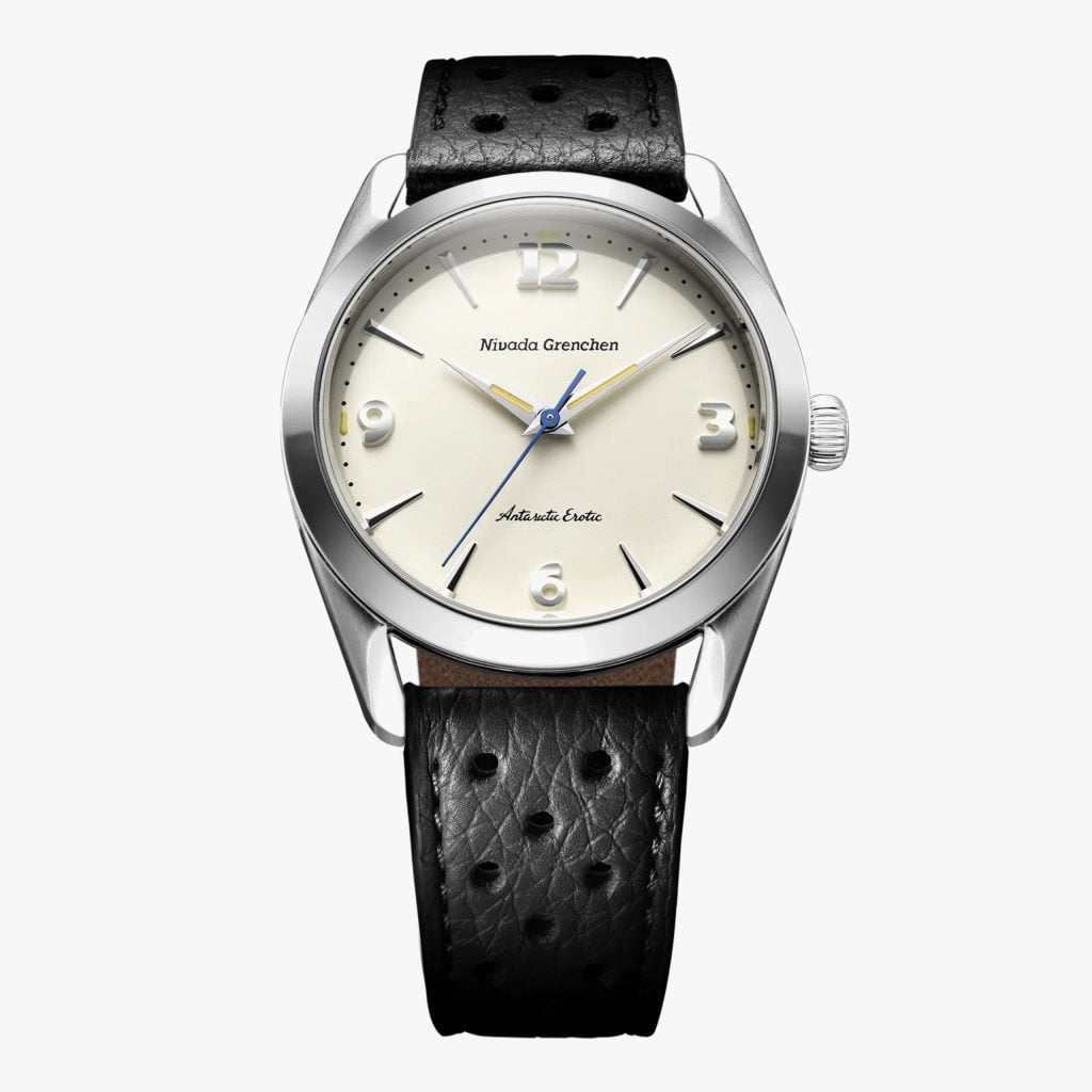 Nivada Antarctic Erotic - Eggshell - Black Racing Strap