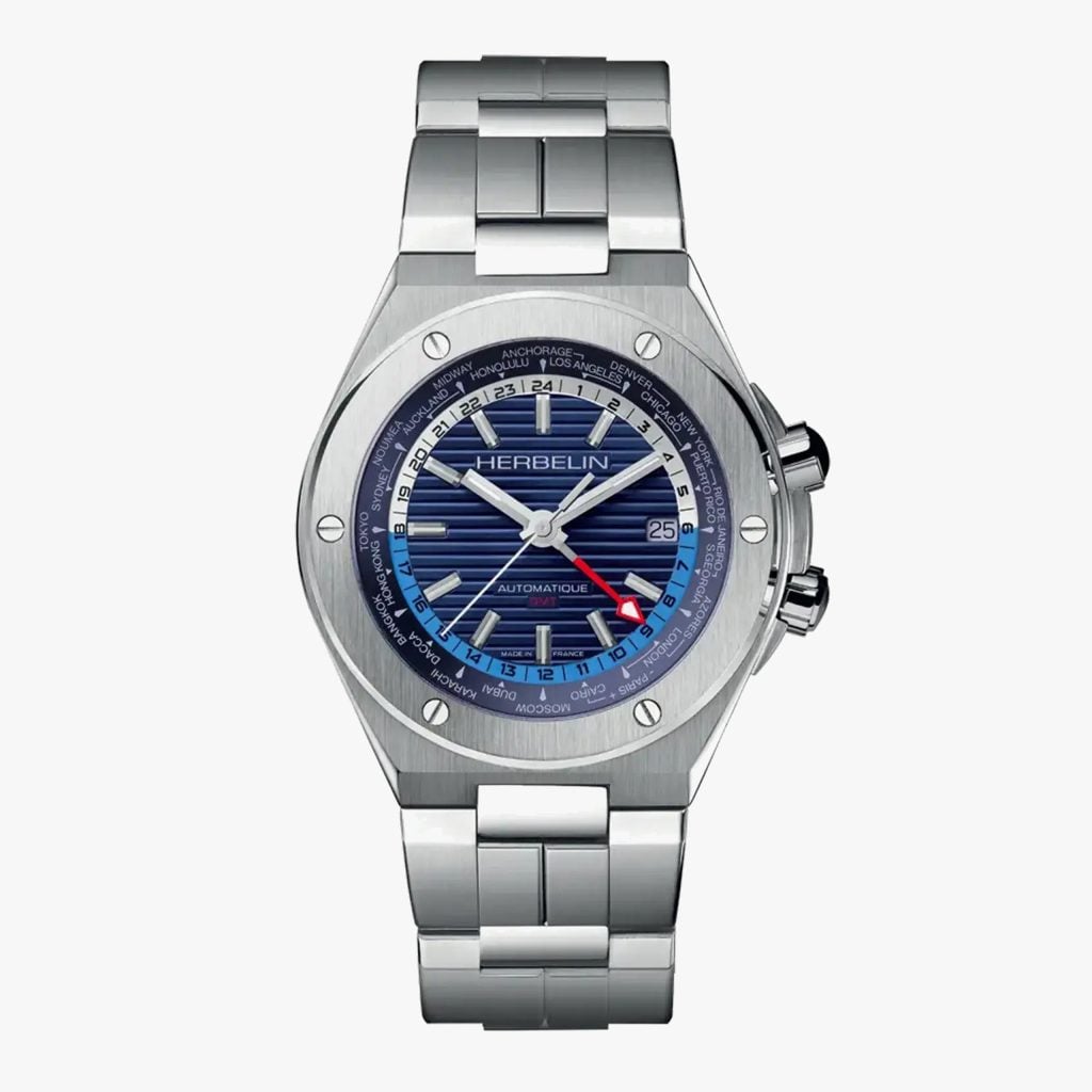 Herbelin Cap Camarat - GMT - Acciaio