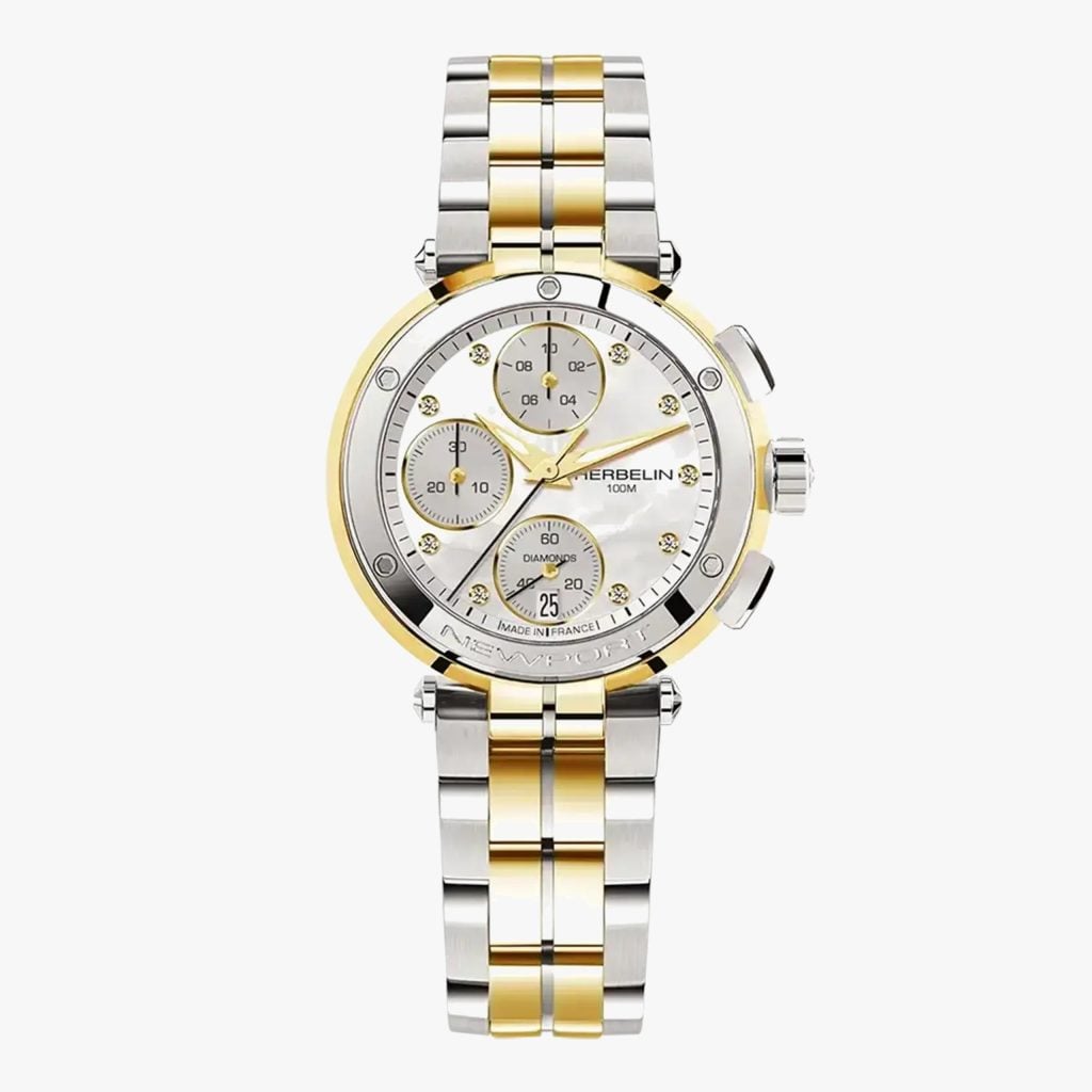 Herbelin Newport - Chronographe - Bicolore