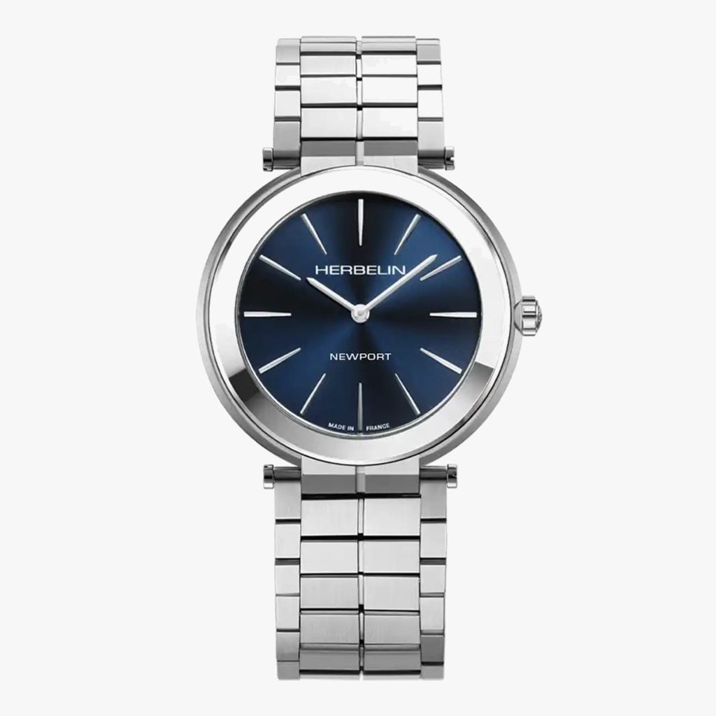 Herbelin Newport Slim - Quartz - Blue And Steel