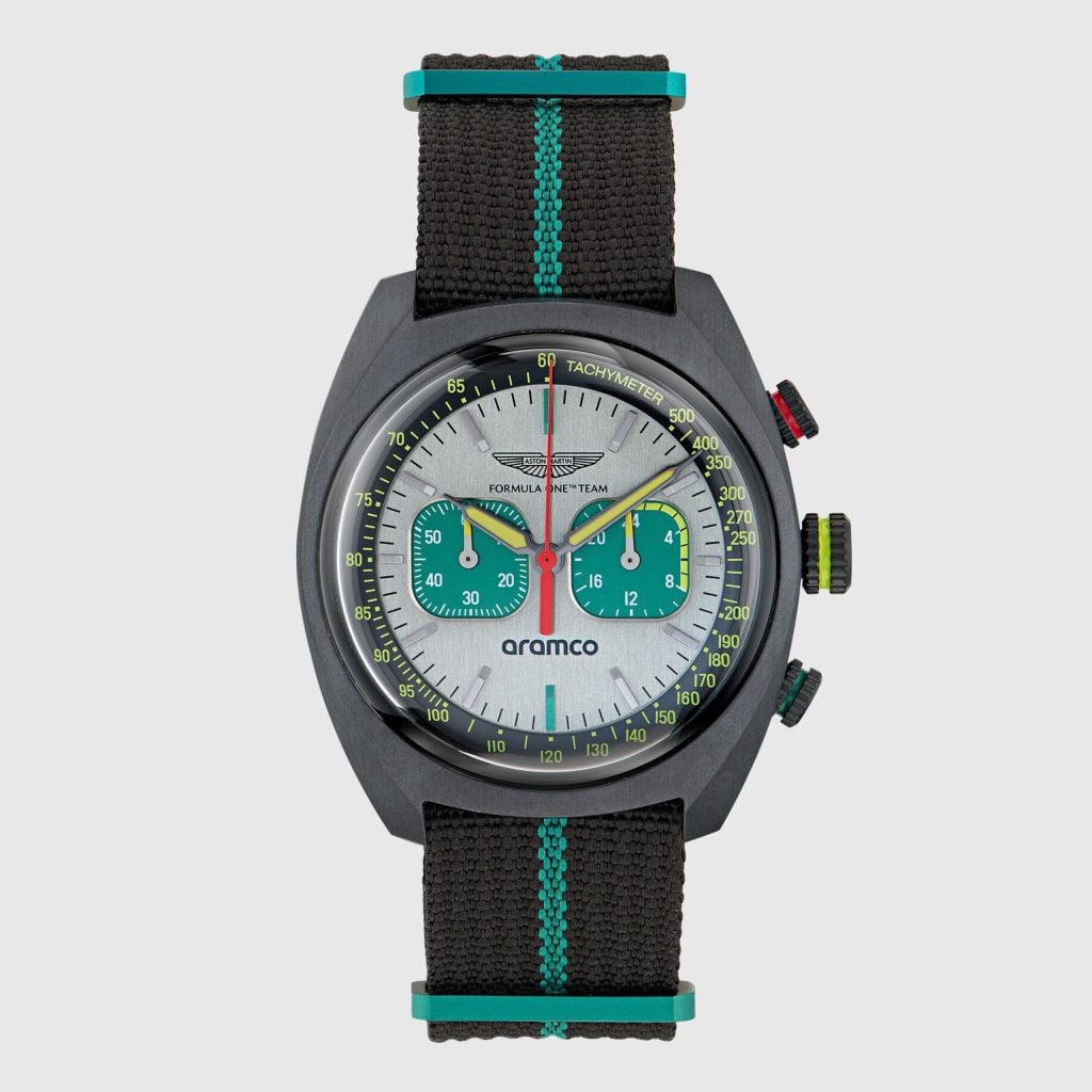 Aston Martin F1 Team DWF NATO Strap - Black