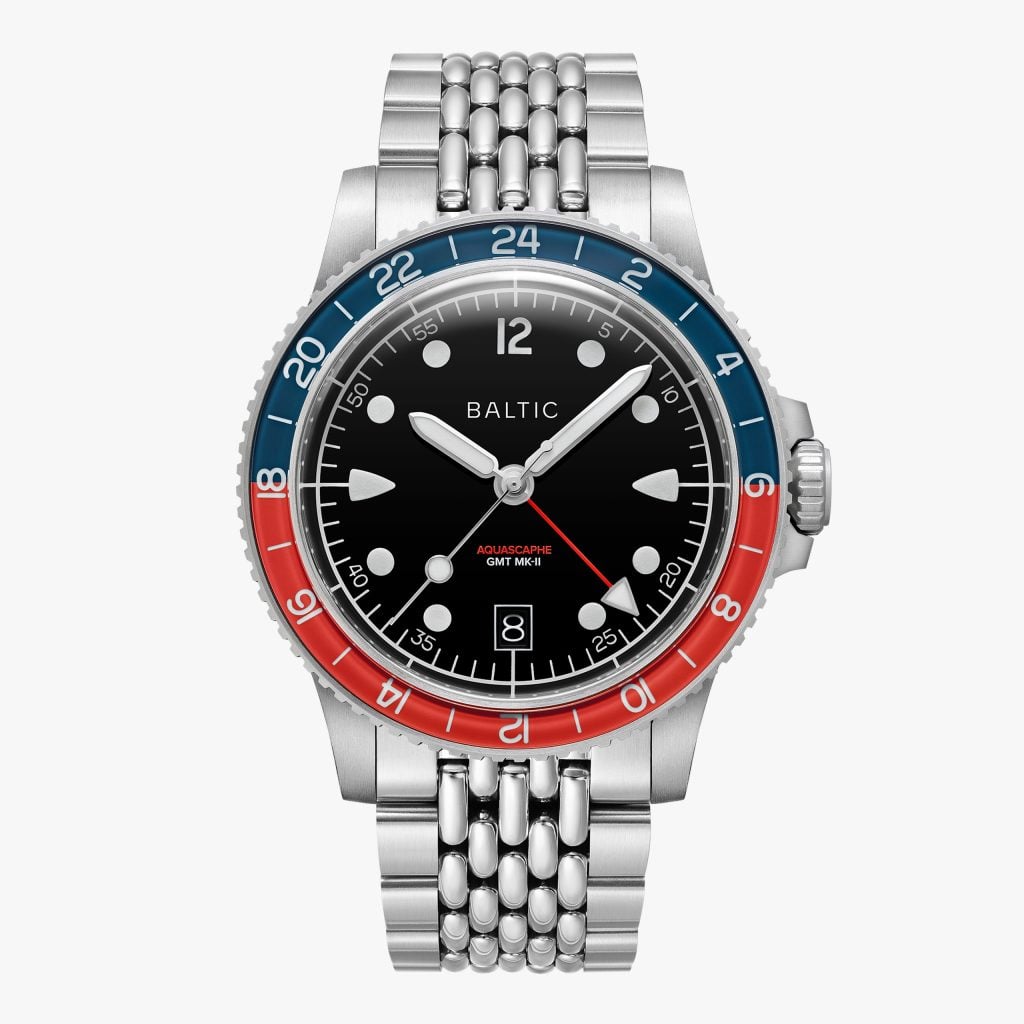 Baltic Aquascaphe GMT MK-II - Red - Bracciale Beads of Rice