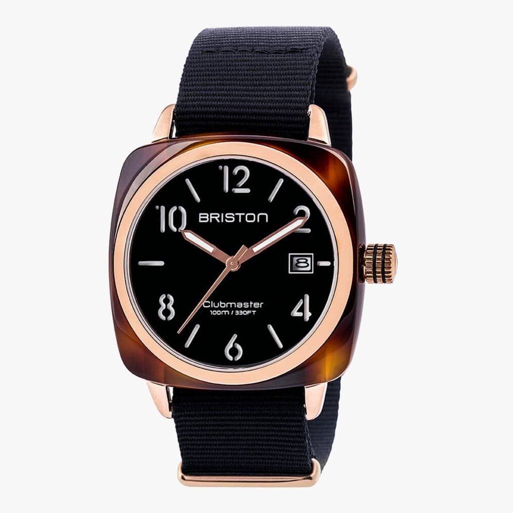 Briston Clubmaster Classic - HMS - Gold - Negro