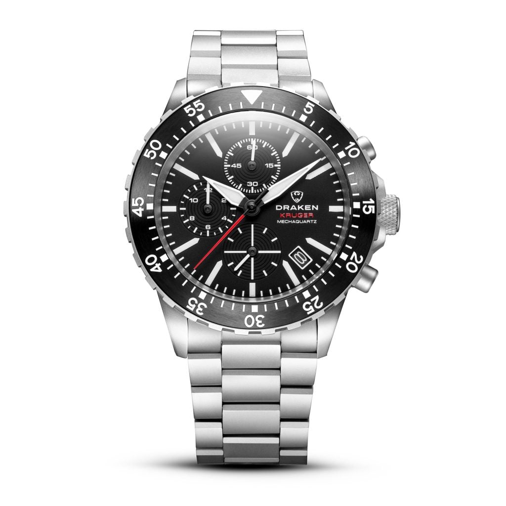 Draken Kruger 'B' Black - Brazalete - Bisel Buceo