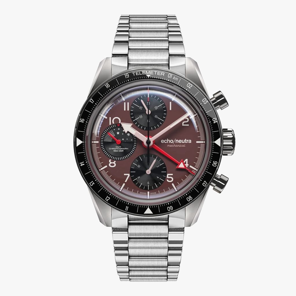 Echo/Neutra 1956 Chrono GMT Purple