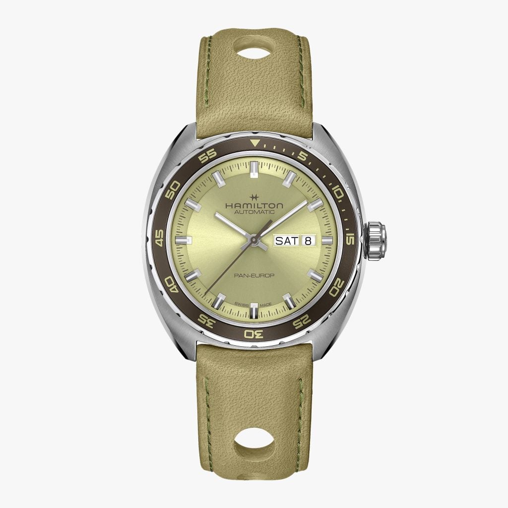 Hamilton American Classic Pan Europ Day Date Auto