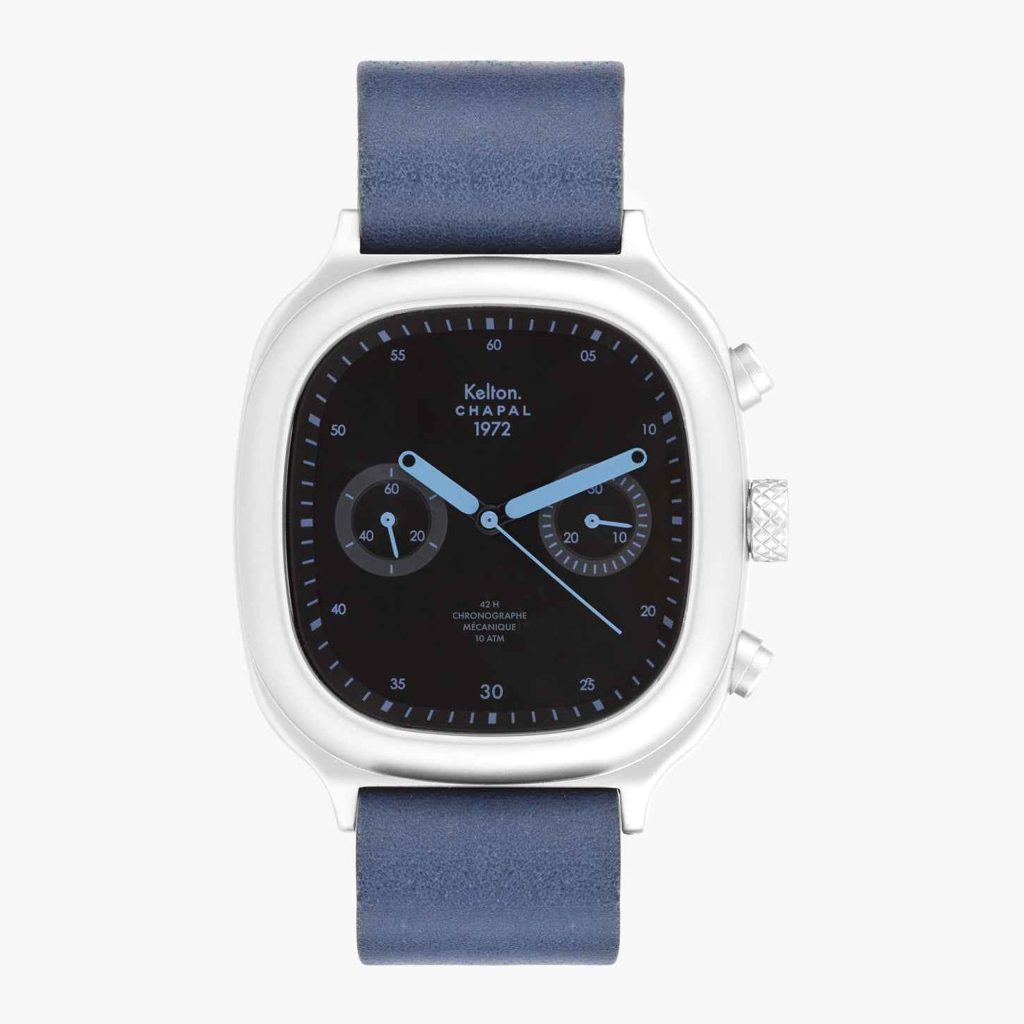 Kelton Chronographe 1972 Skyblue Kelton x Chapal - Green
