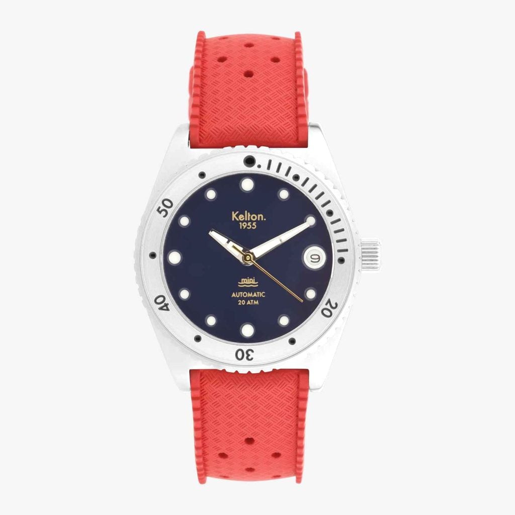 Kelton Diver Mini Tropic navy - 20 atm - Nero