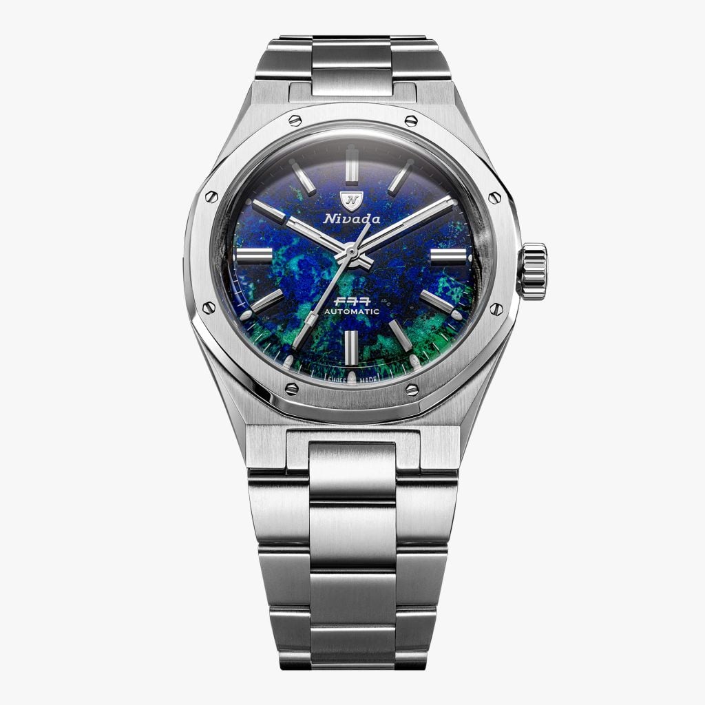 Nivada F77 Mkii Azurite - 100 Years - 38mm - Bracelet