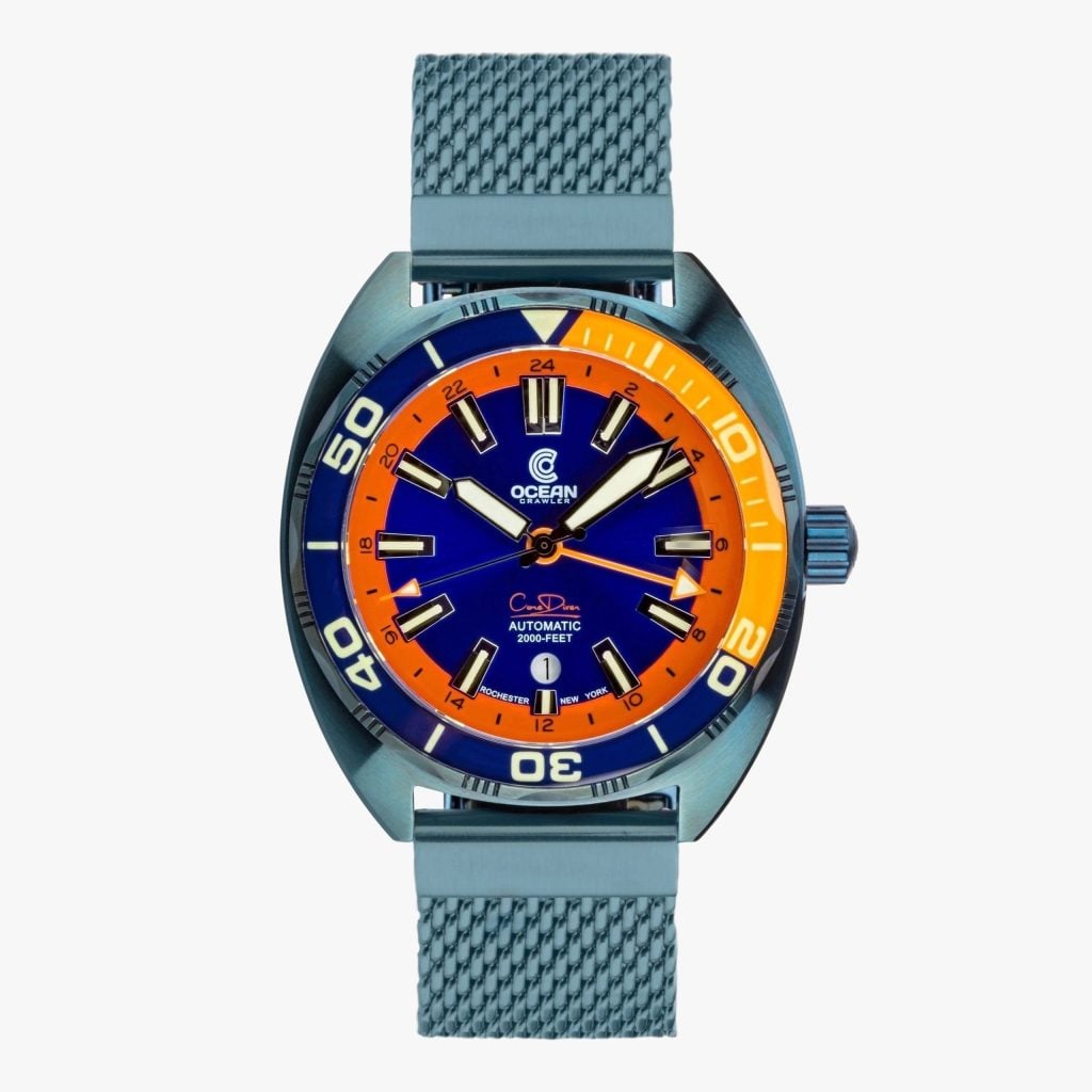 Ocean Crawler Core Diver GMT - Blue Steel DLC