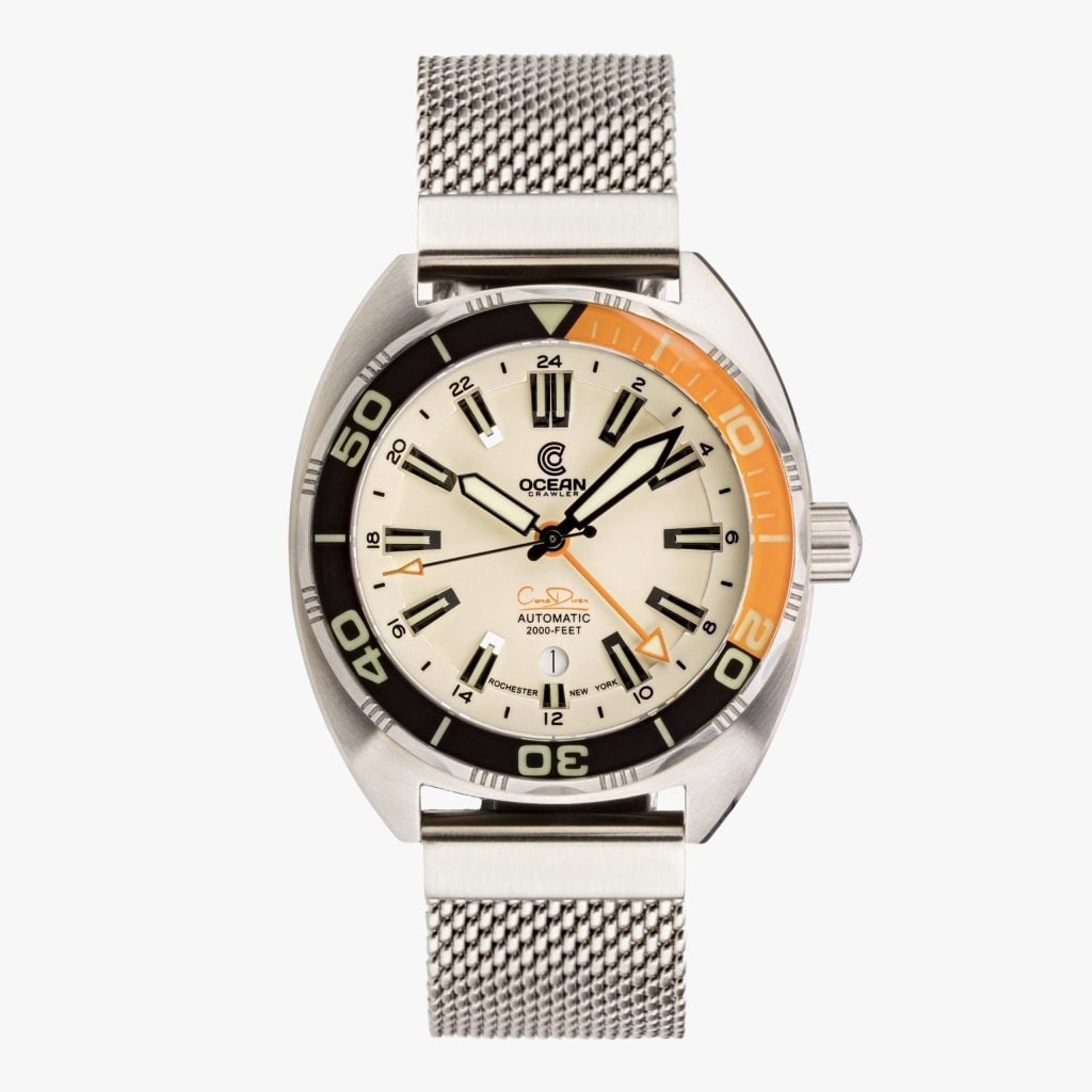 Ocean Crawler Core Diver GMT - Full Lume Dial