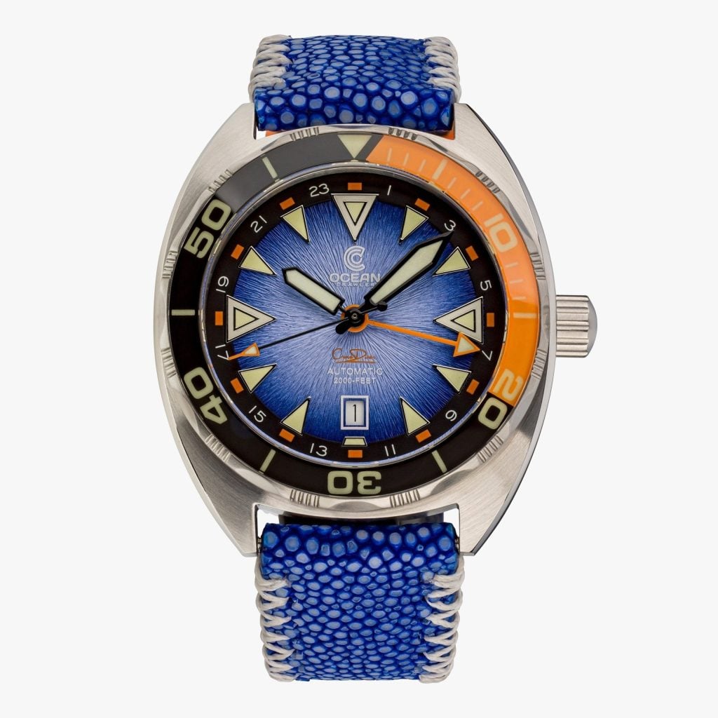 Ocean Crawler Core Diver GMT V2 - Black/Blue
