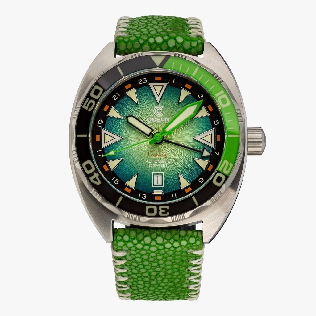 Ocean Crawler Core Diver GMT V3 - Green/Green