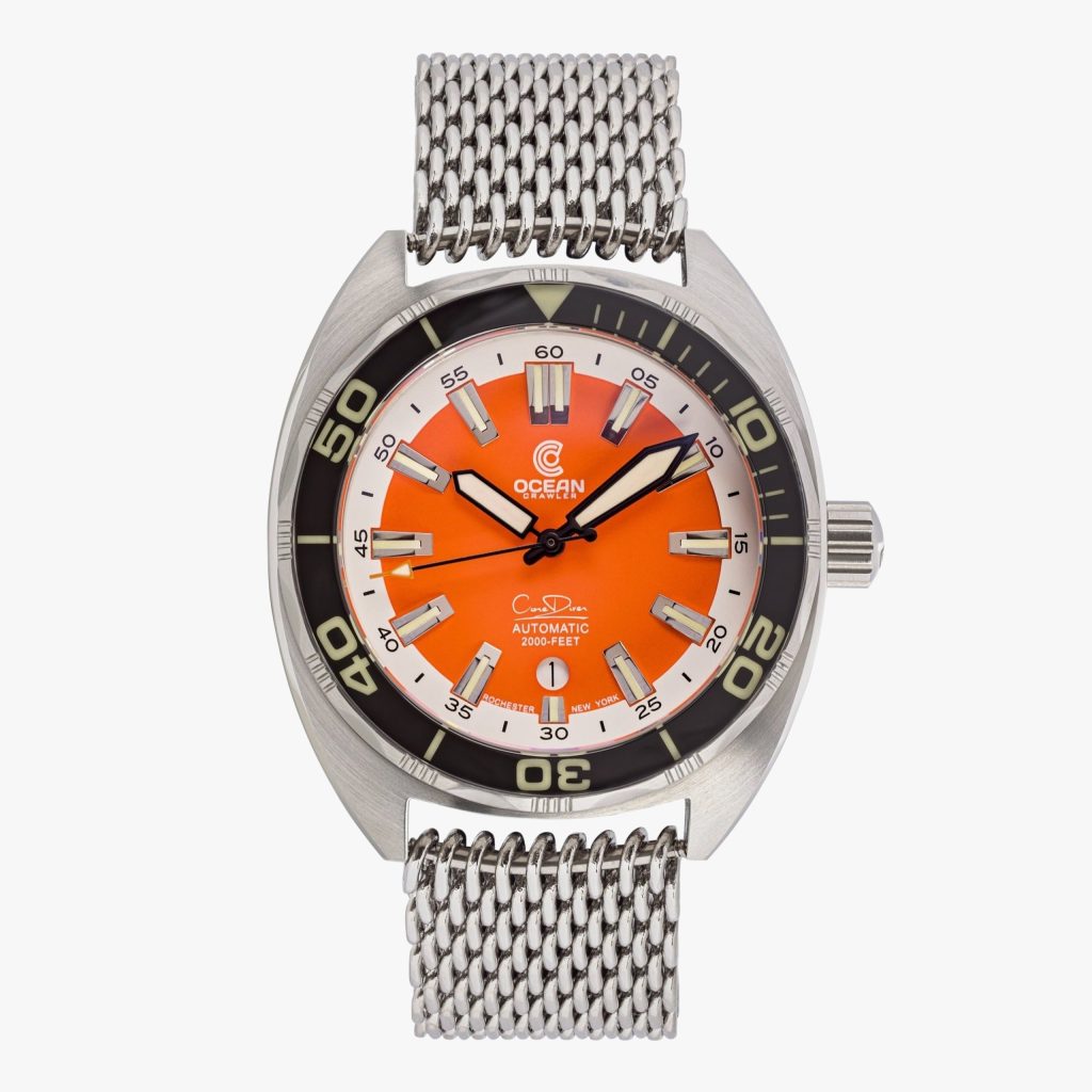 Ocean Crawler Core Diver V3 - Orange Dial