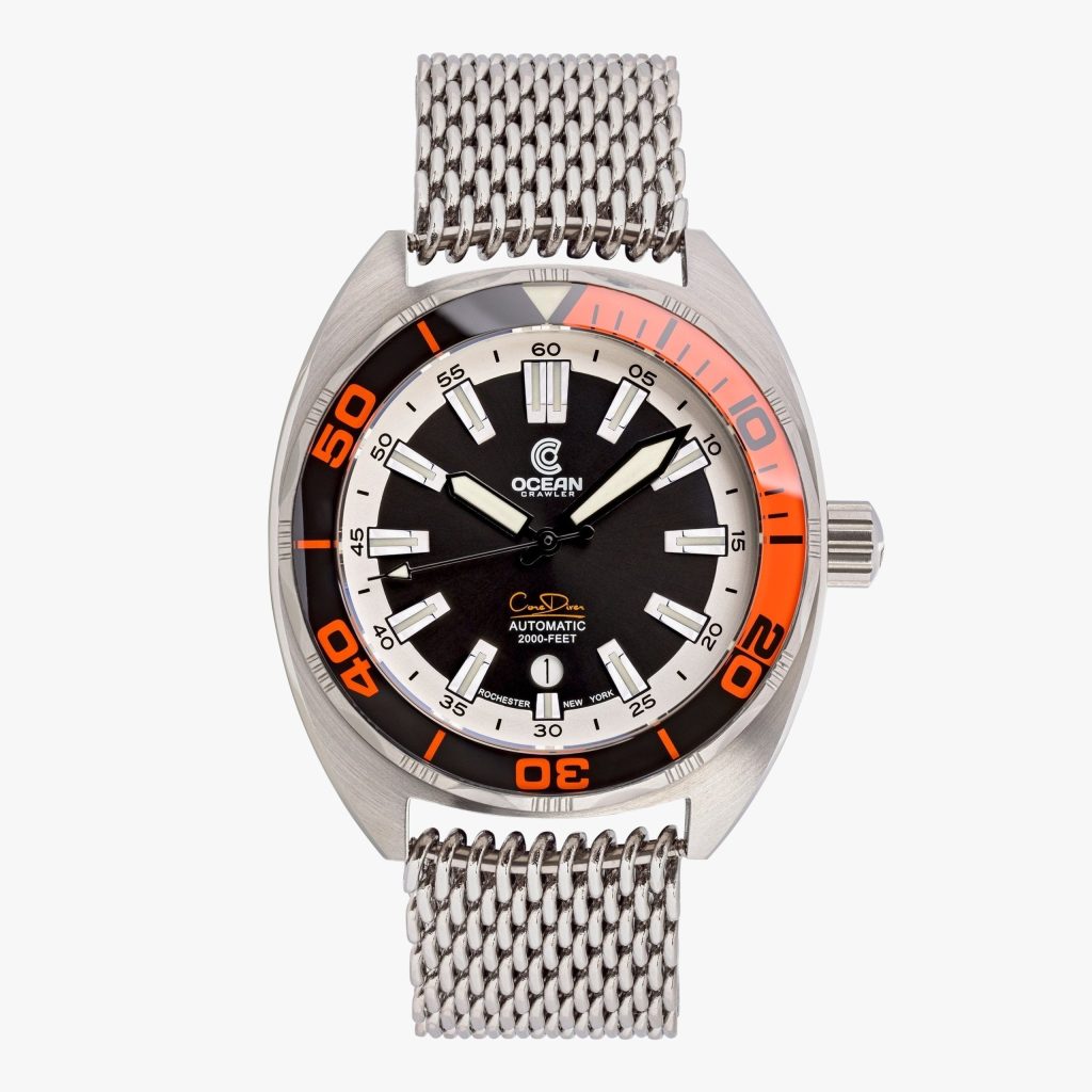 Ocean Crawler Core Diver V3 - Red Bezel