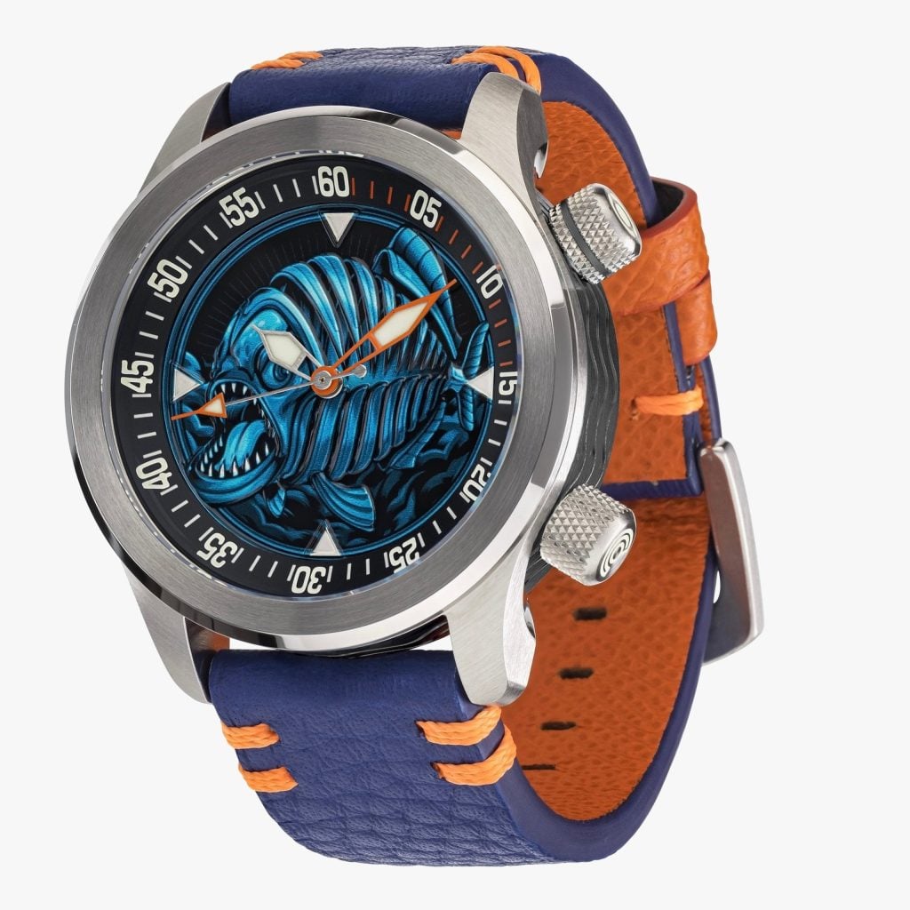 Ocean Crawler Piranha - Black/Blue
