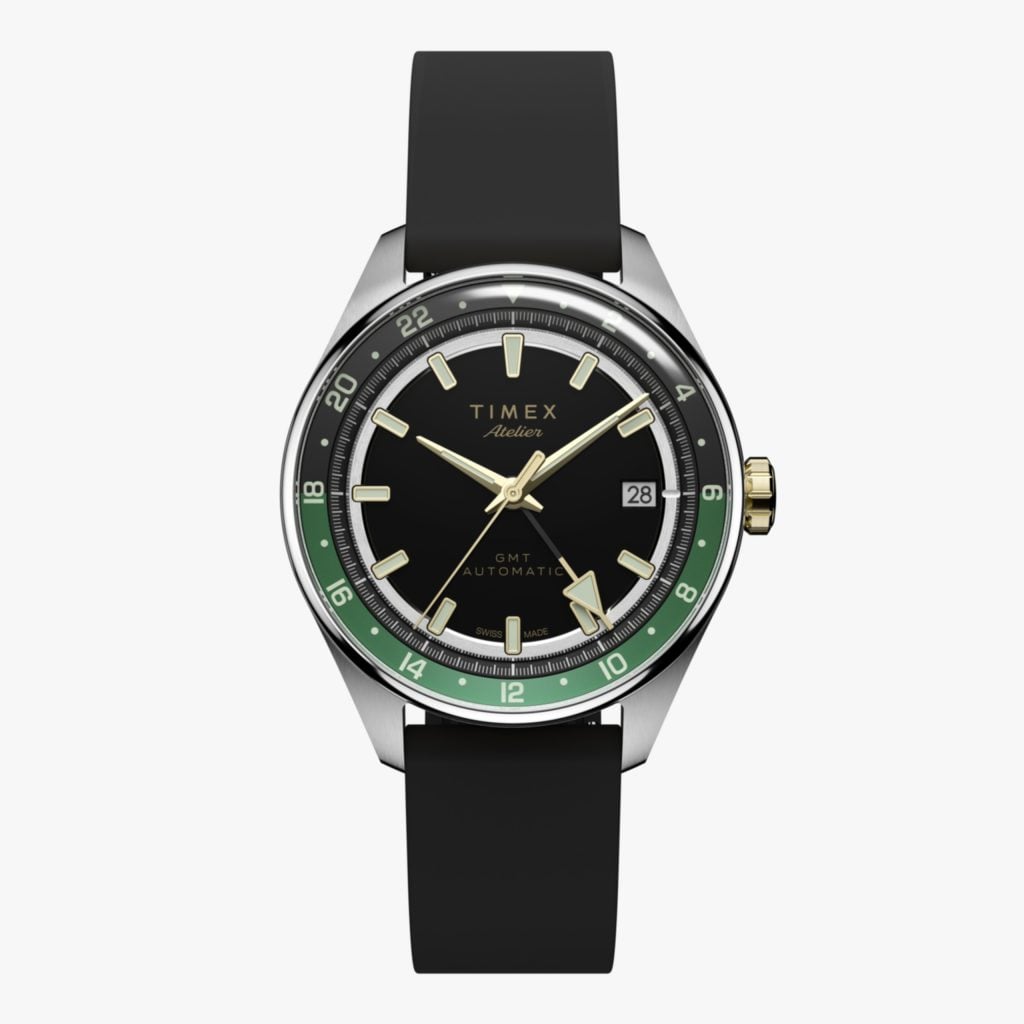 Timex Atelier GMT Première M1a Caucho