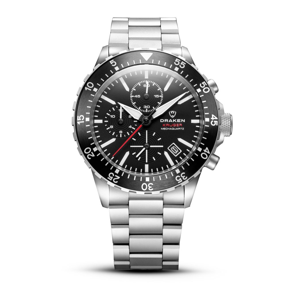 Draken Kruger 'B' Black - Brazalete - Bisel Cuenta atrás