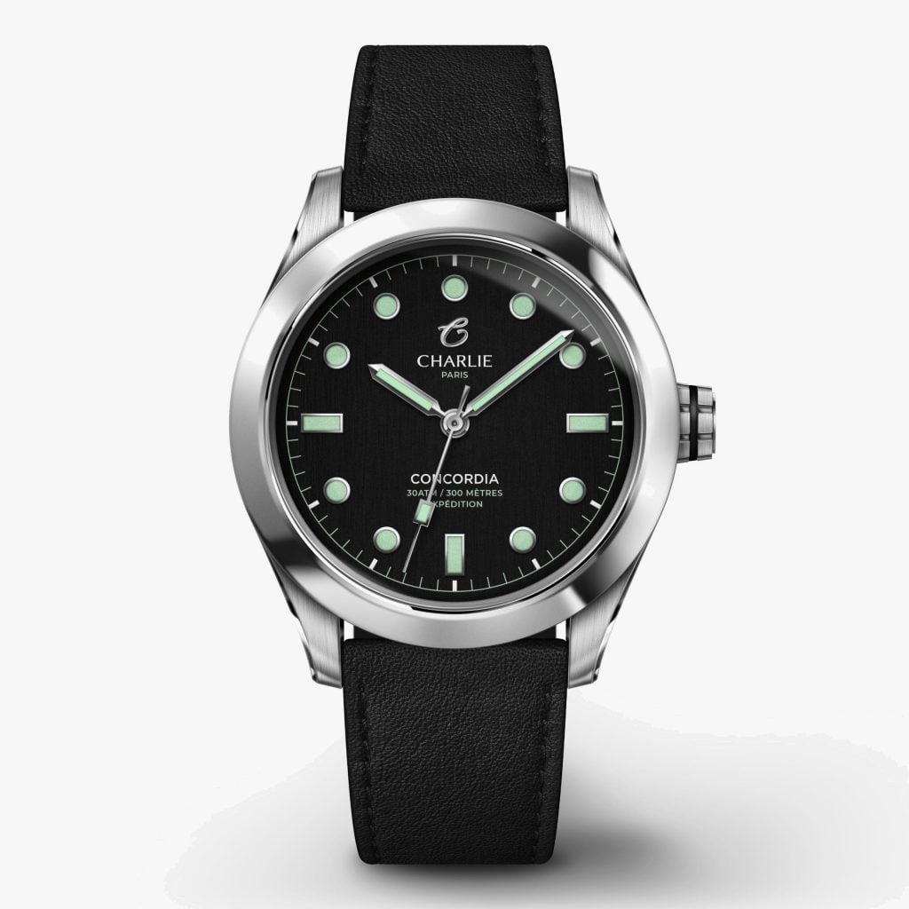 Charlie Paris Concordia - Black - Black leather