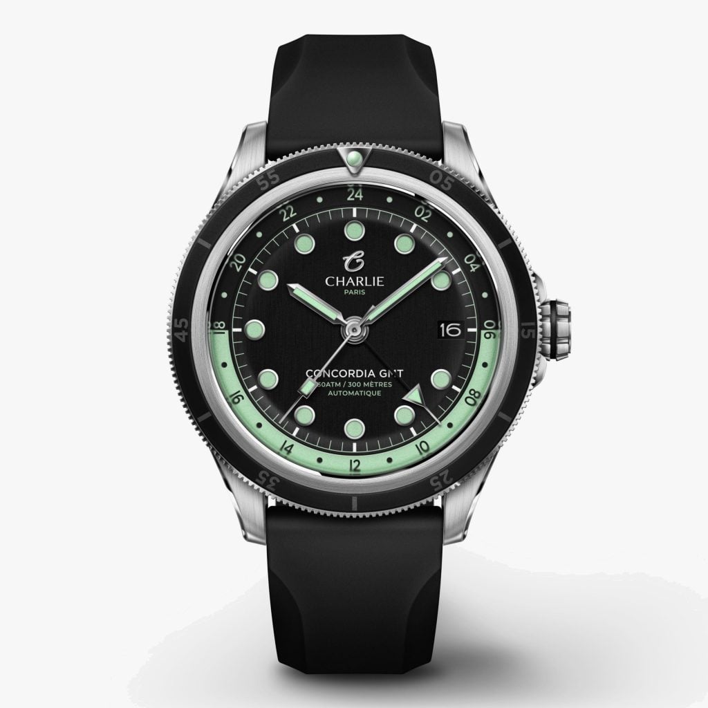 Charlie Paris Concordia - GMT - Black - Black rubber