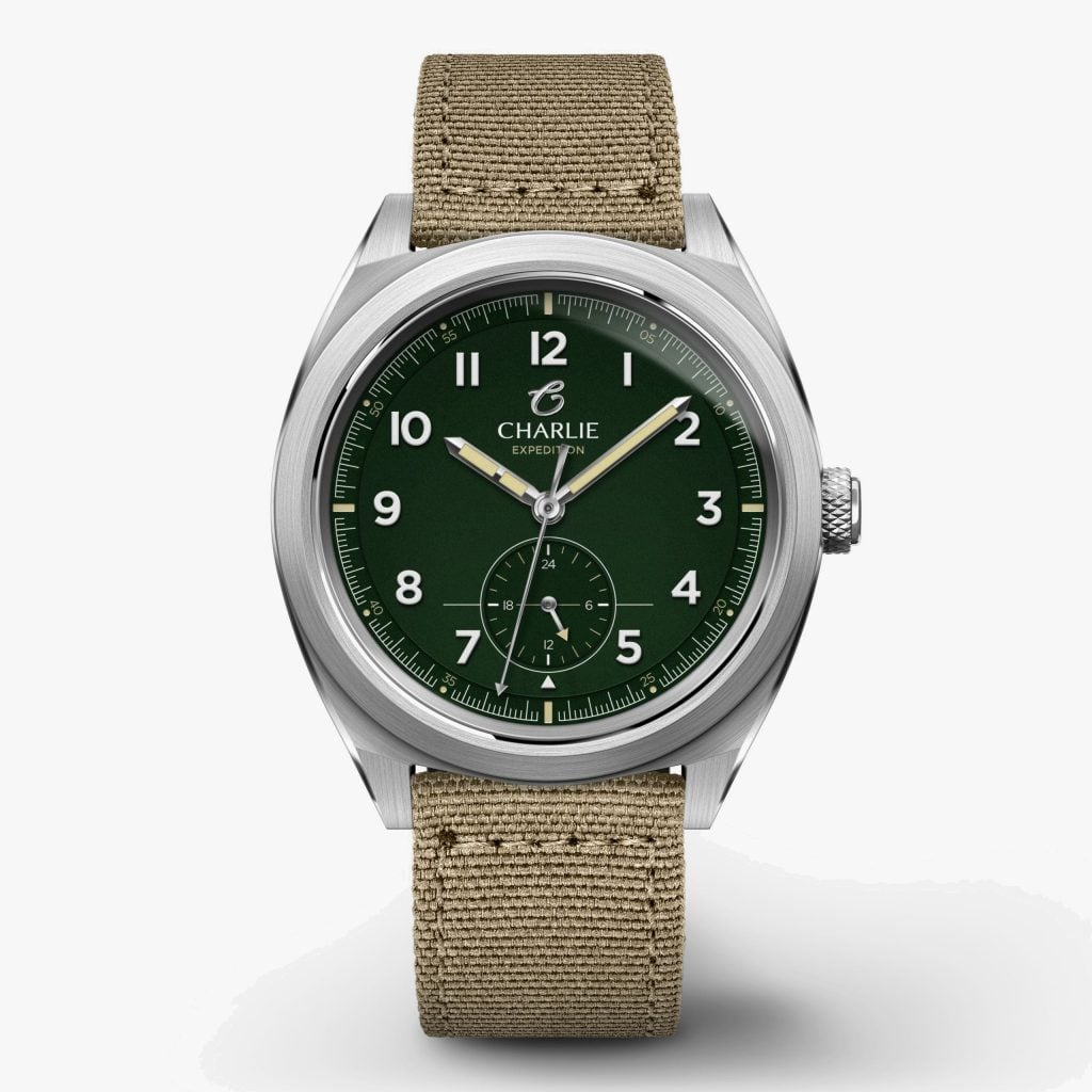 Charlie Paris GR - 24h - Green - Beige nylon