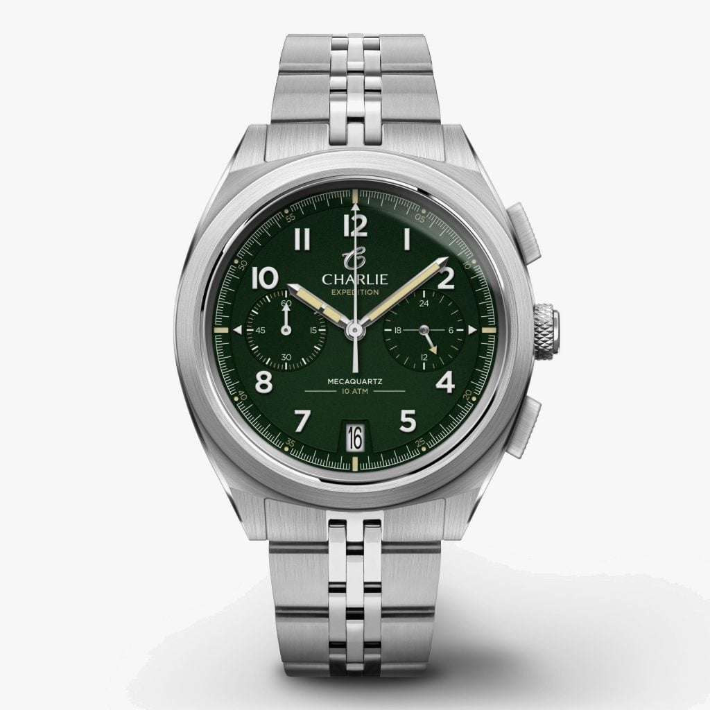 Charlie Paris GR - Chronograph - Green - Steel
