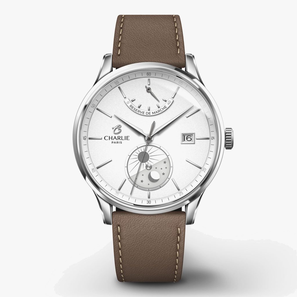 Charlie Paris Initial - Day/Night - Solstice - Taupe leather