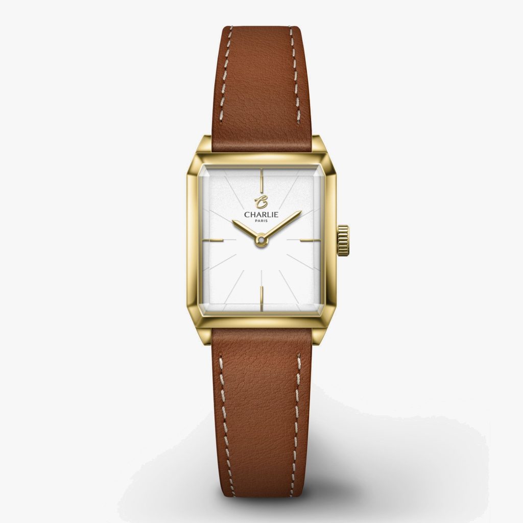 Charlie Paris Monceau - Golden - Brown leather