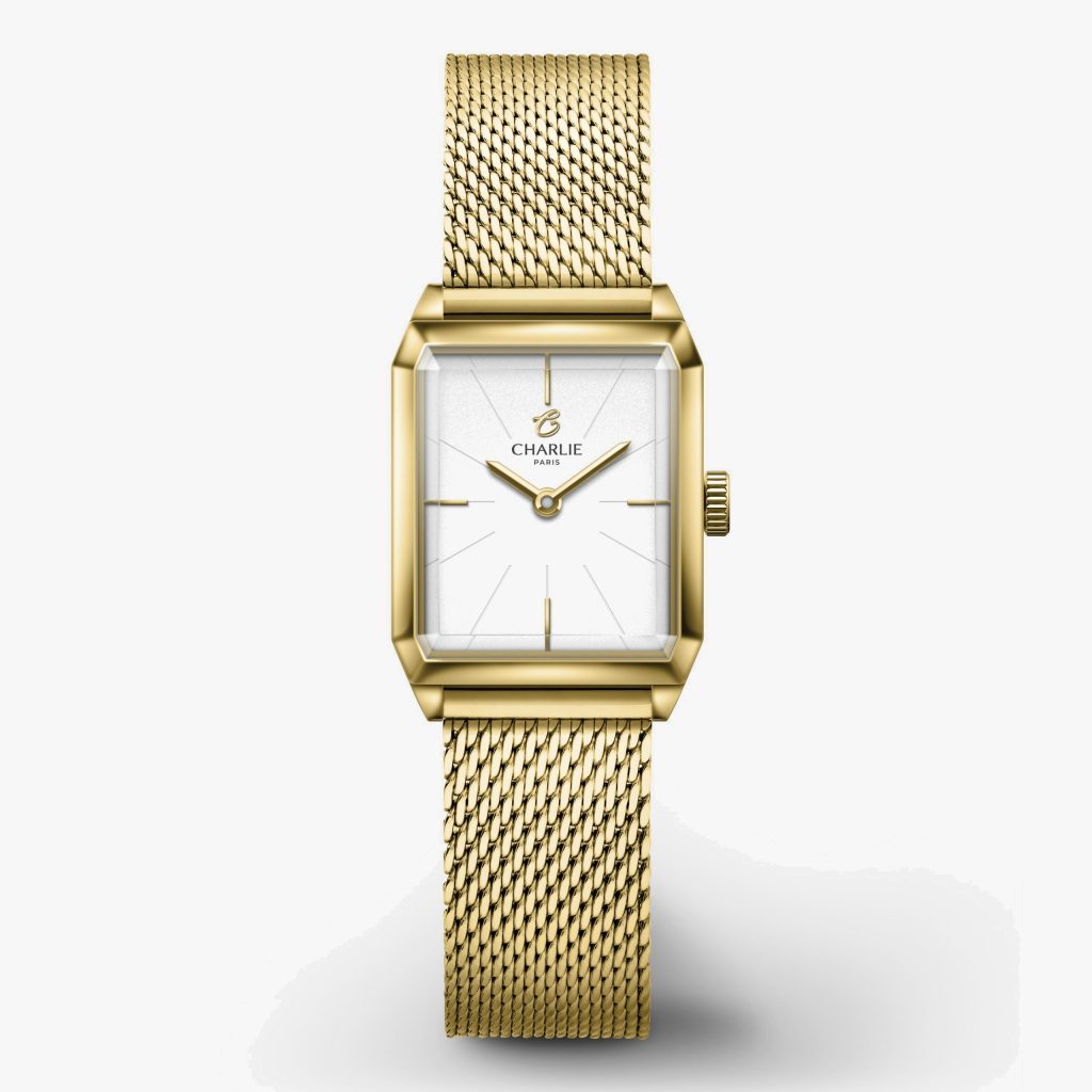Charlie Paris Monceau - Golden - Milanese mesh