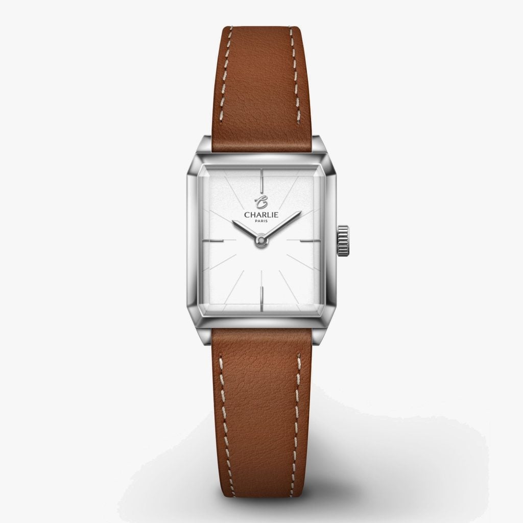 Charlie Paris Monceau - Steel - Brown leather