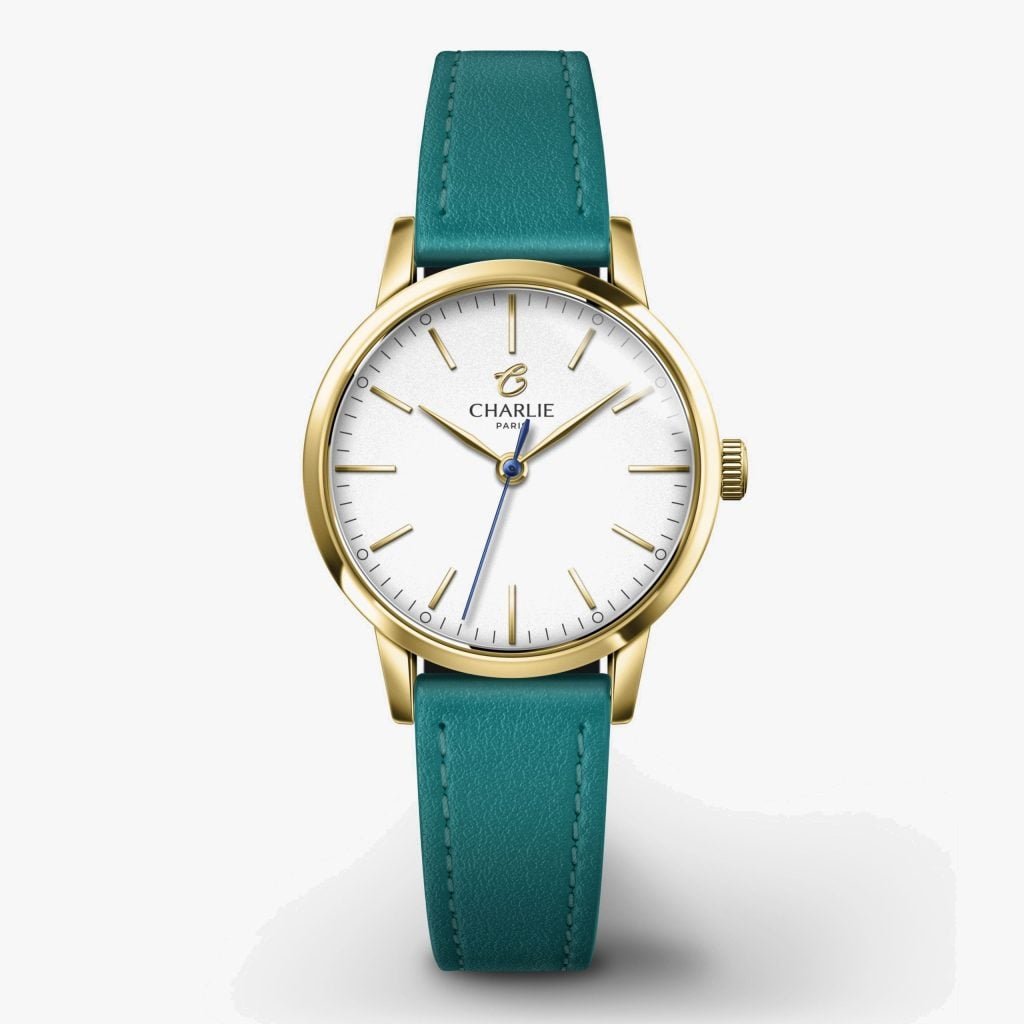 Charlie Paris Sully - Golden - Peacock leather