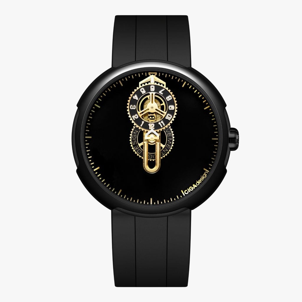 Ciga Design Wandering Hour Automatic Time Cipher Gold