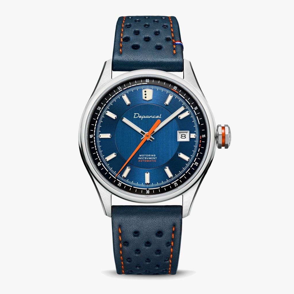 Depancel Autosport Date - Blue – Racing Bleu Orange, Deployante