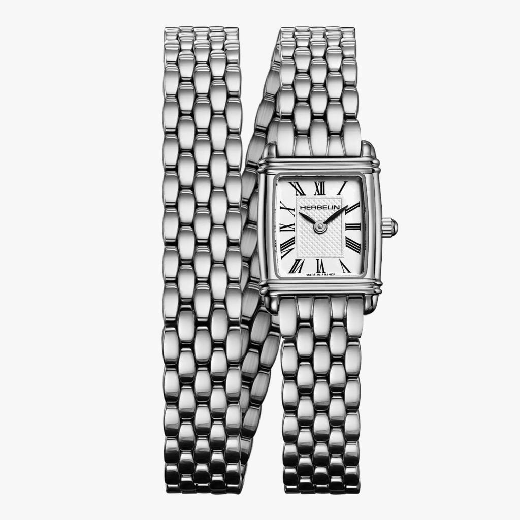 Herbelin Art Déco - Quartz - Acciaio Doppio Giro