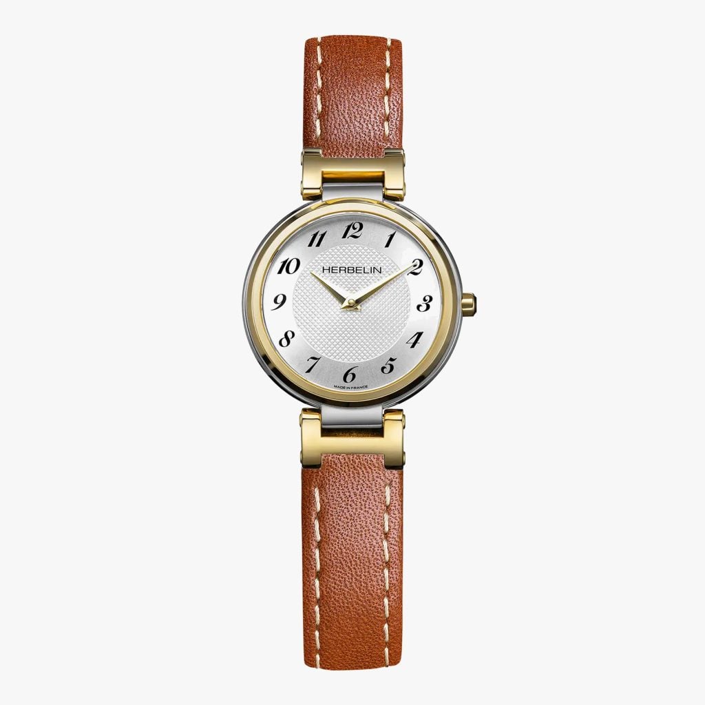 Herbelin Lady H - Quartz - Two-Tone and Leather