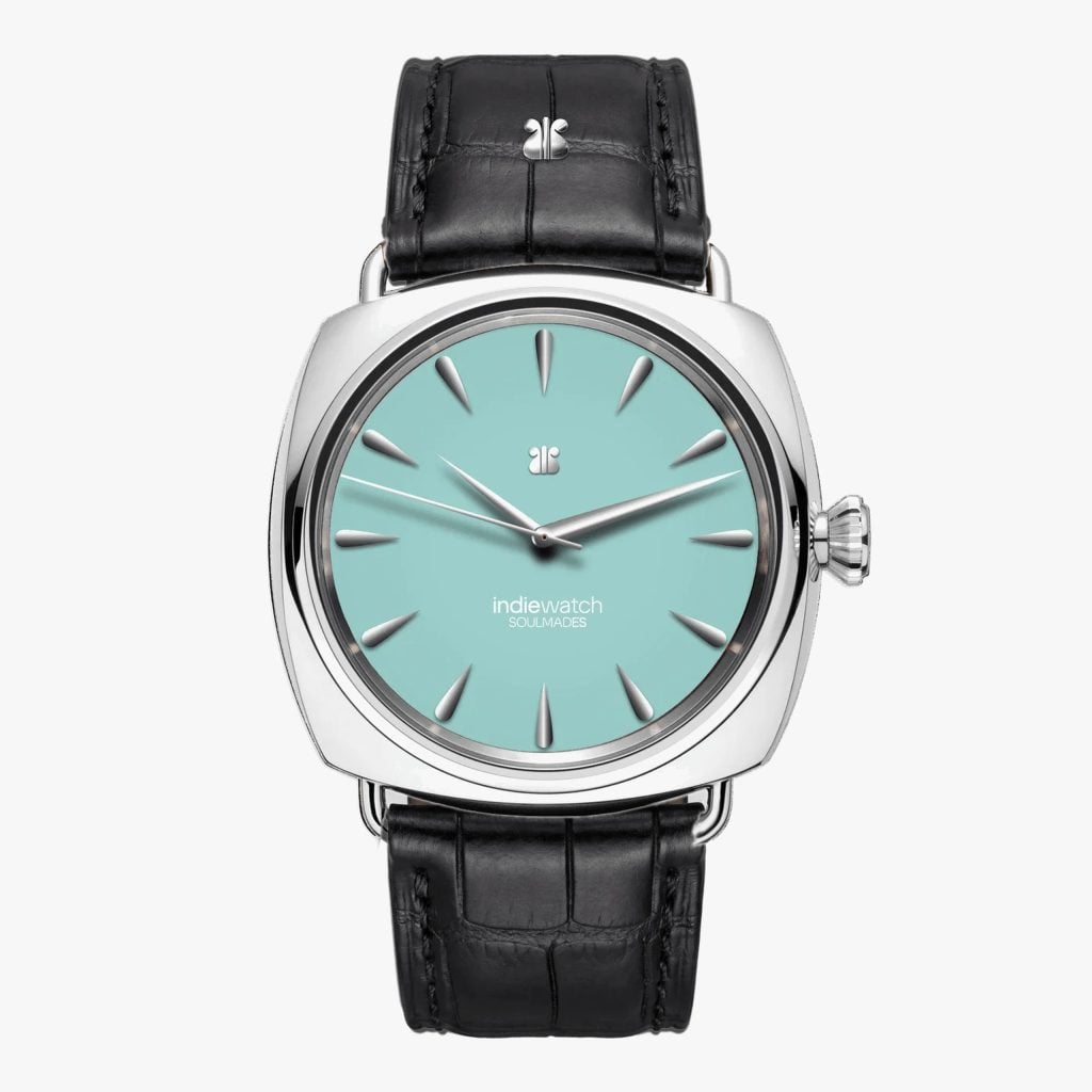 Indie Watch Delphos Serie 193 Céleste - Alligator Noir
