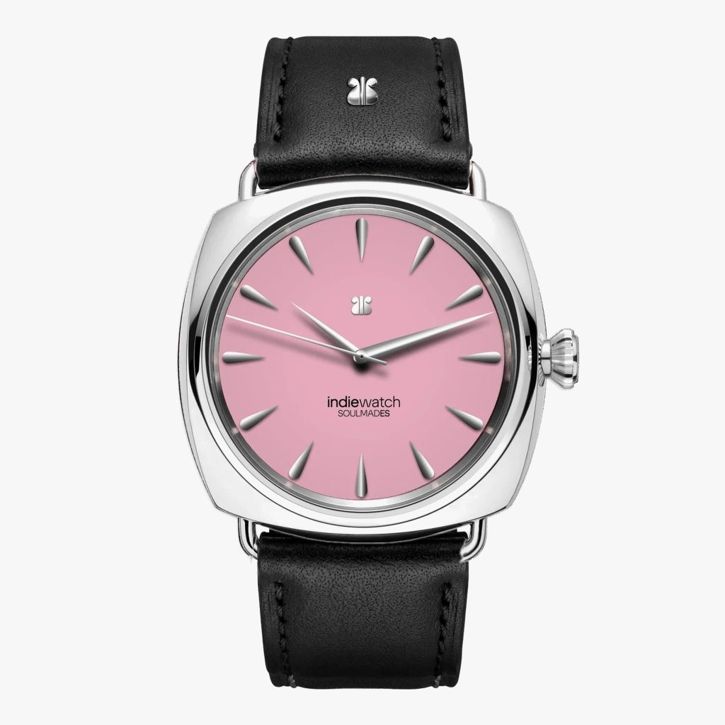 Indie Watch Delphos Serie 193 Pétalo - Cuir Noir · Isotype