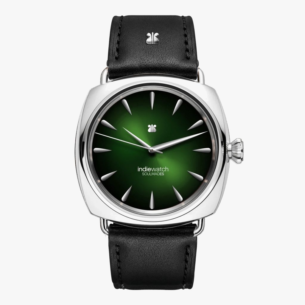 Indie Watch Delphos Serie 193 Pinar - Pelle Nera · Isotipo