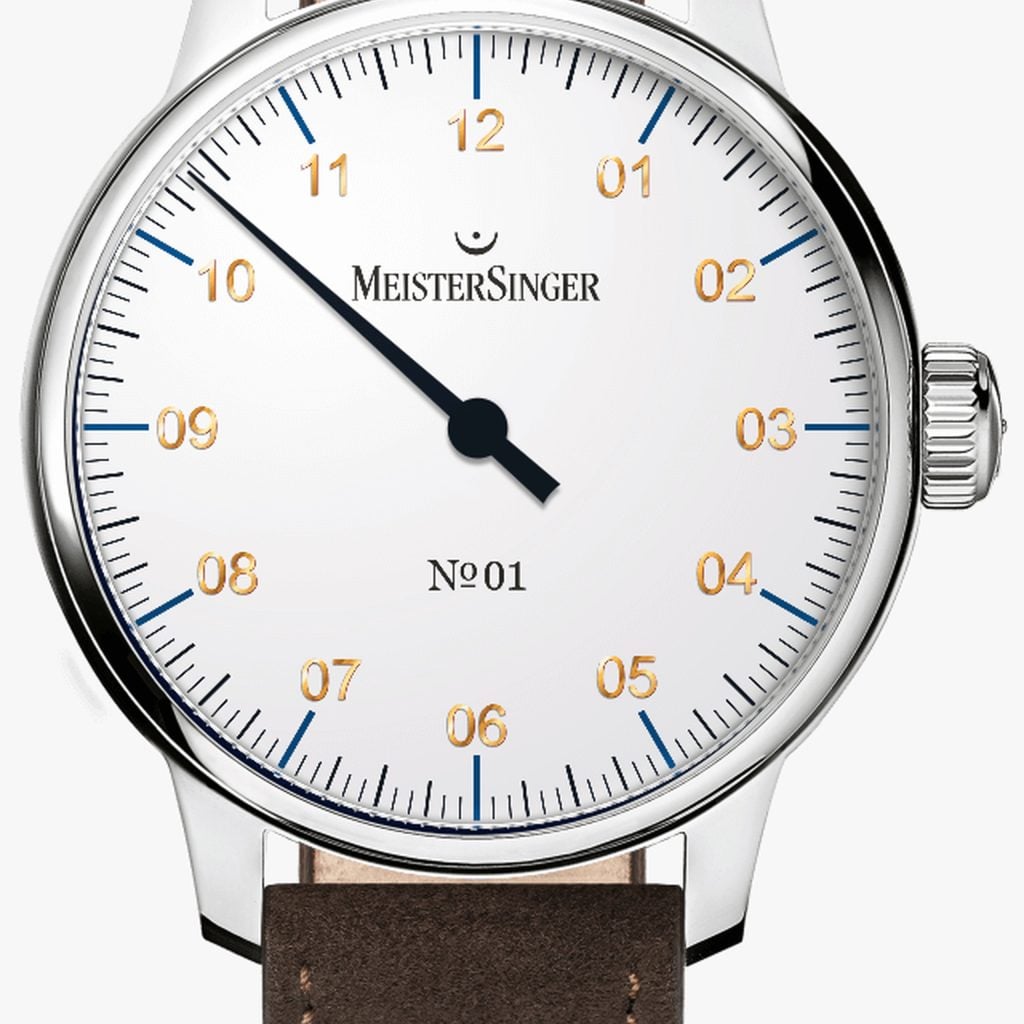 MeisterSinger N°01 White – Ante, marrón