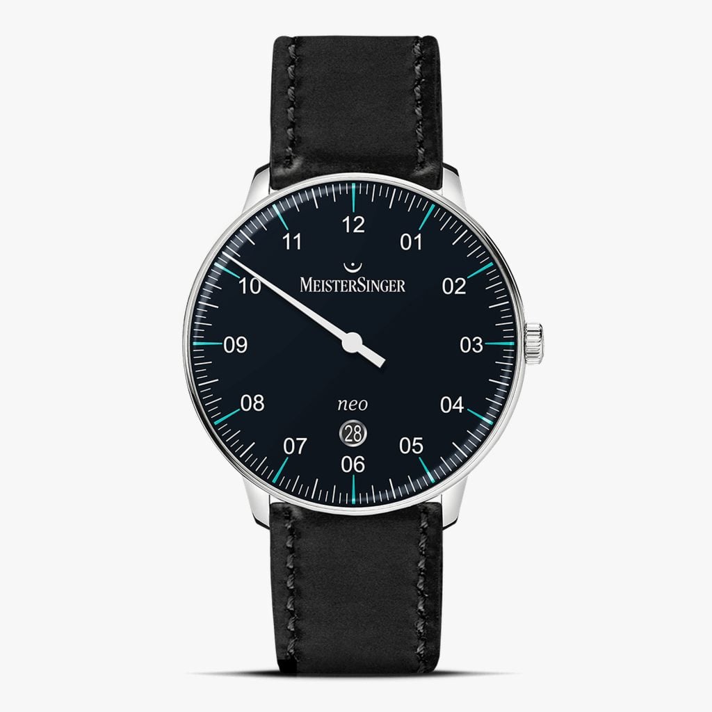 MeisterSinger Neo Plus Black/Azureblue