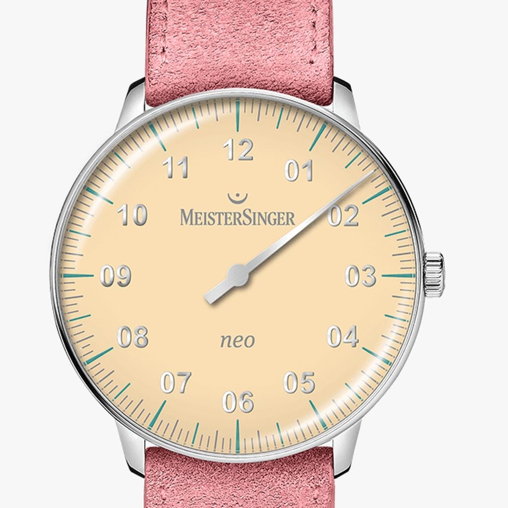 MeisterSinger Neo Special Light Yellow – Ante, rosa viejo