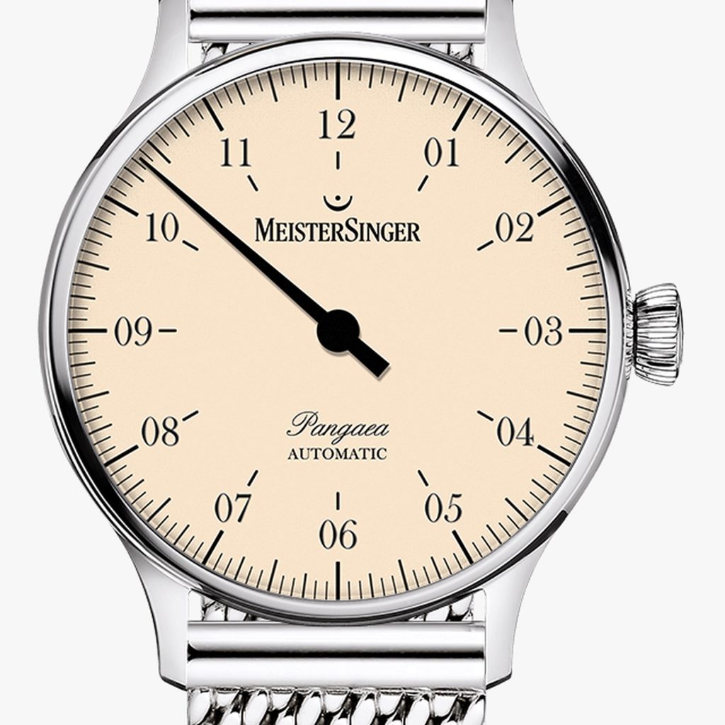 MeisterSinger Pangaea Ivory – Bracelet milanais classique