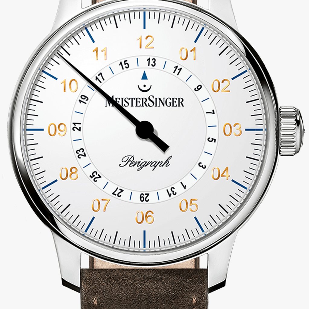 MeisterSinger Perigraph White – Ante, marrón