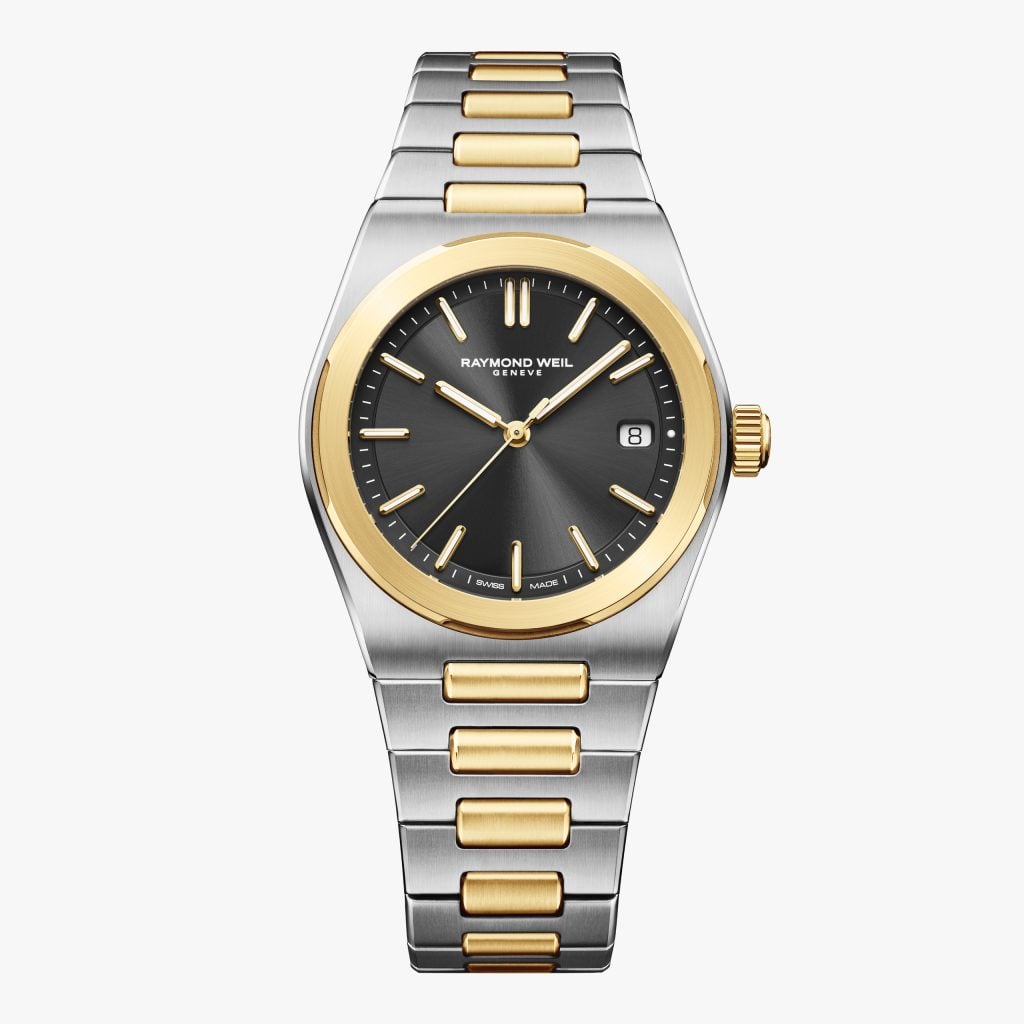 Raymond Weil A.R.T. Men's Automatic Graphite Dial Two-Tone Stainless Steel Bracelet Watch