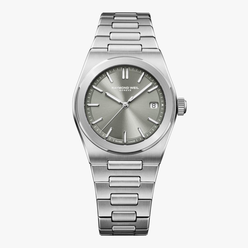 Raymond Weil A.R.T. Men's Automatic Sage Grey Dial Stainless Steel Bracelet Watch