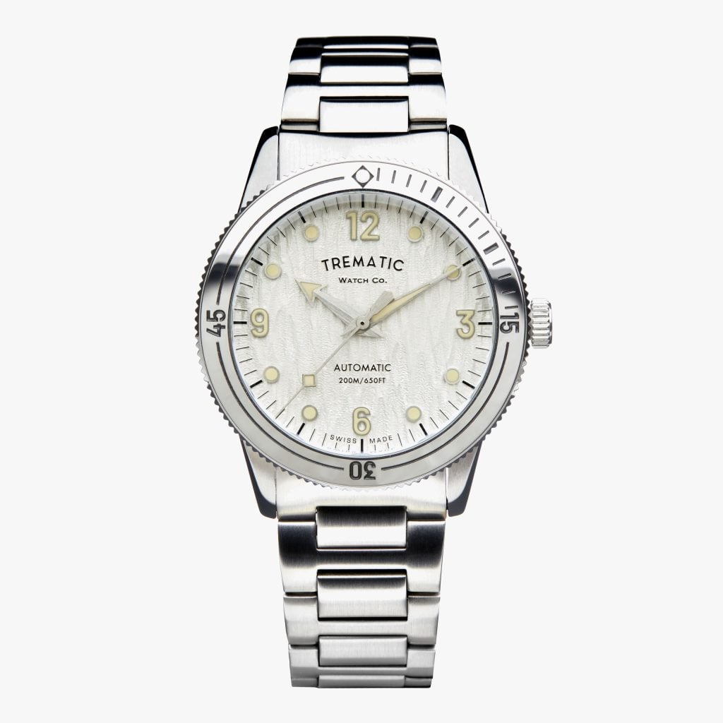 Trematic AC 14 Argento Antico 39mm